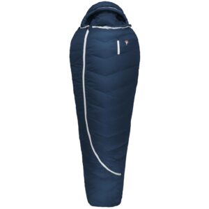 Grüezi Bag Schlafsack DownWool Summer Light 2.0 2 °C 185 cm, Blau