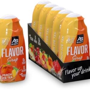 All Stars Flavor Sirup 5 x 65 ml Flasche Ice Tea Pfirsich
