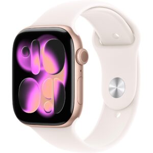 Apple Watch Series 11 46 mm LTE Rose Gold Alu Light Blush M/L