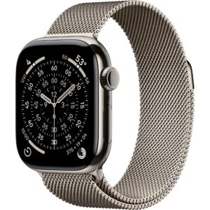 Apple Watch Series 11 42 mm LTE Nat Titanium Milanese Loop