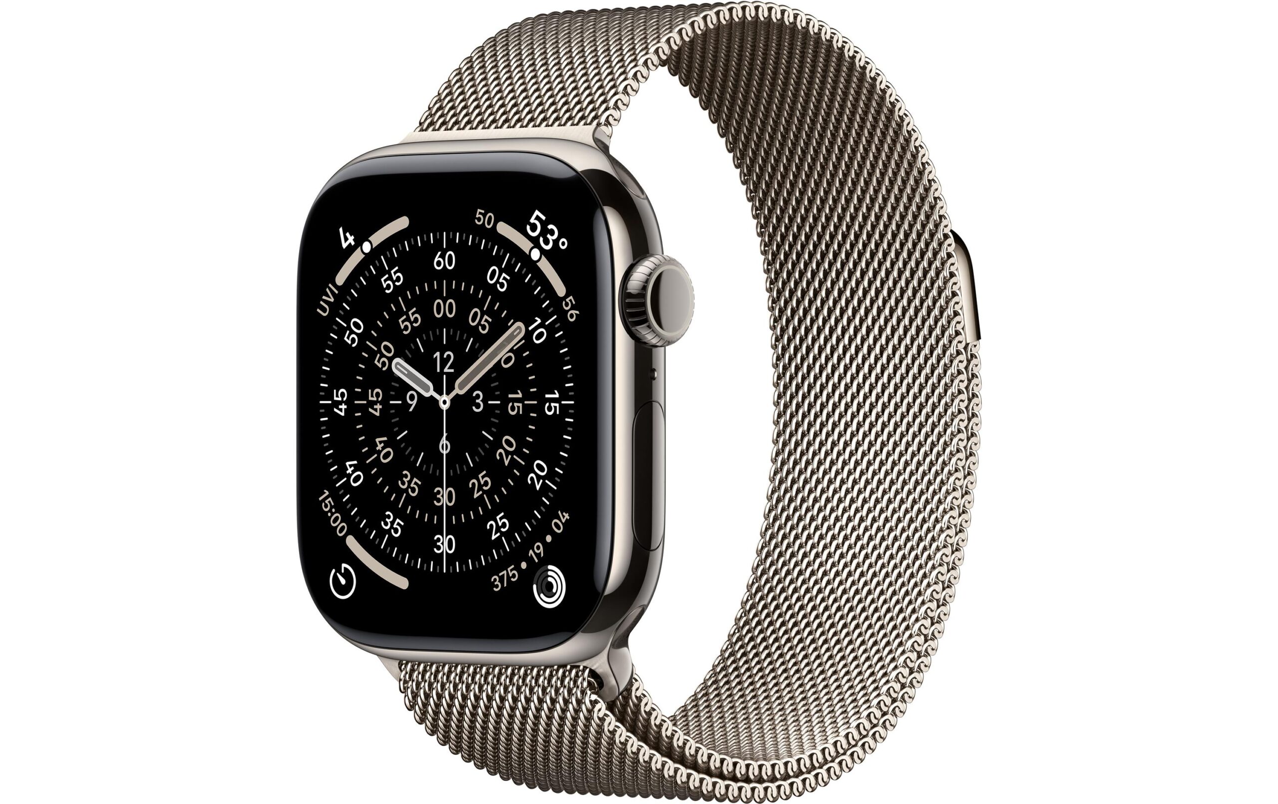 Apple Watch Series 11 42 mm LTE Nat Titanium Milanese Loop
