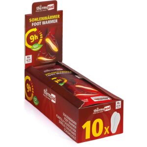 Thermopad multi Wärmepad Sohlenwärmer XL Gr. 42 – 43, 10er Pack