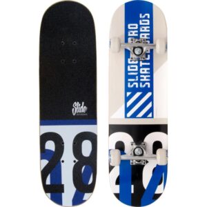 Slide Skateboard Blue Street 28