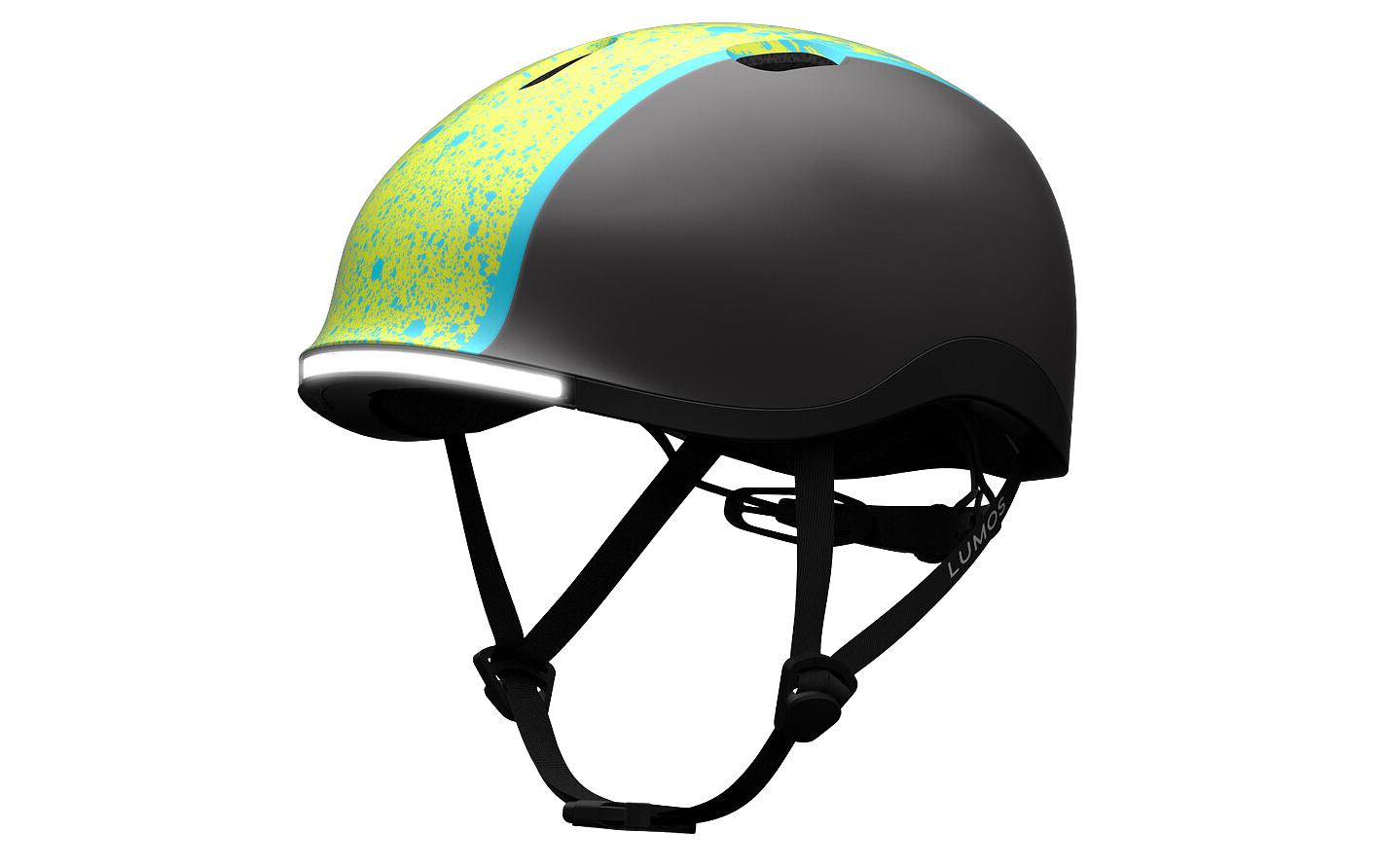 LUMOS Helm Nyxel Youth Schwarz/Grün, S
