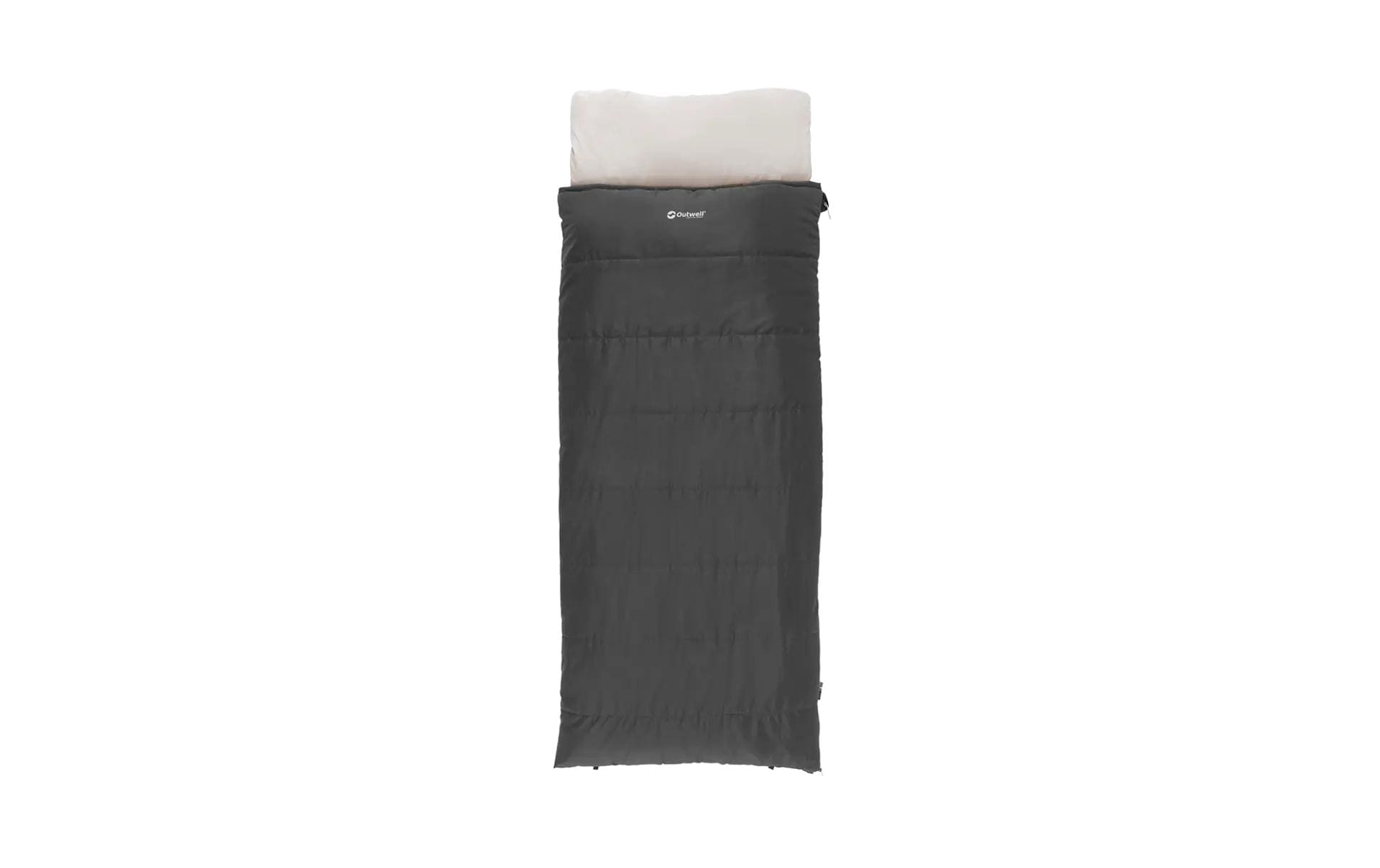 Outwell Schlafsack Contour Prime – Left zipper Polyester, Dunkelgrau