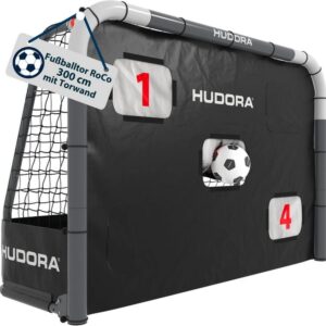 Hudora Fussballtor Roco 300 mit Torwand