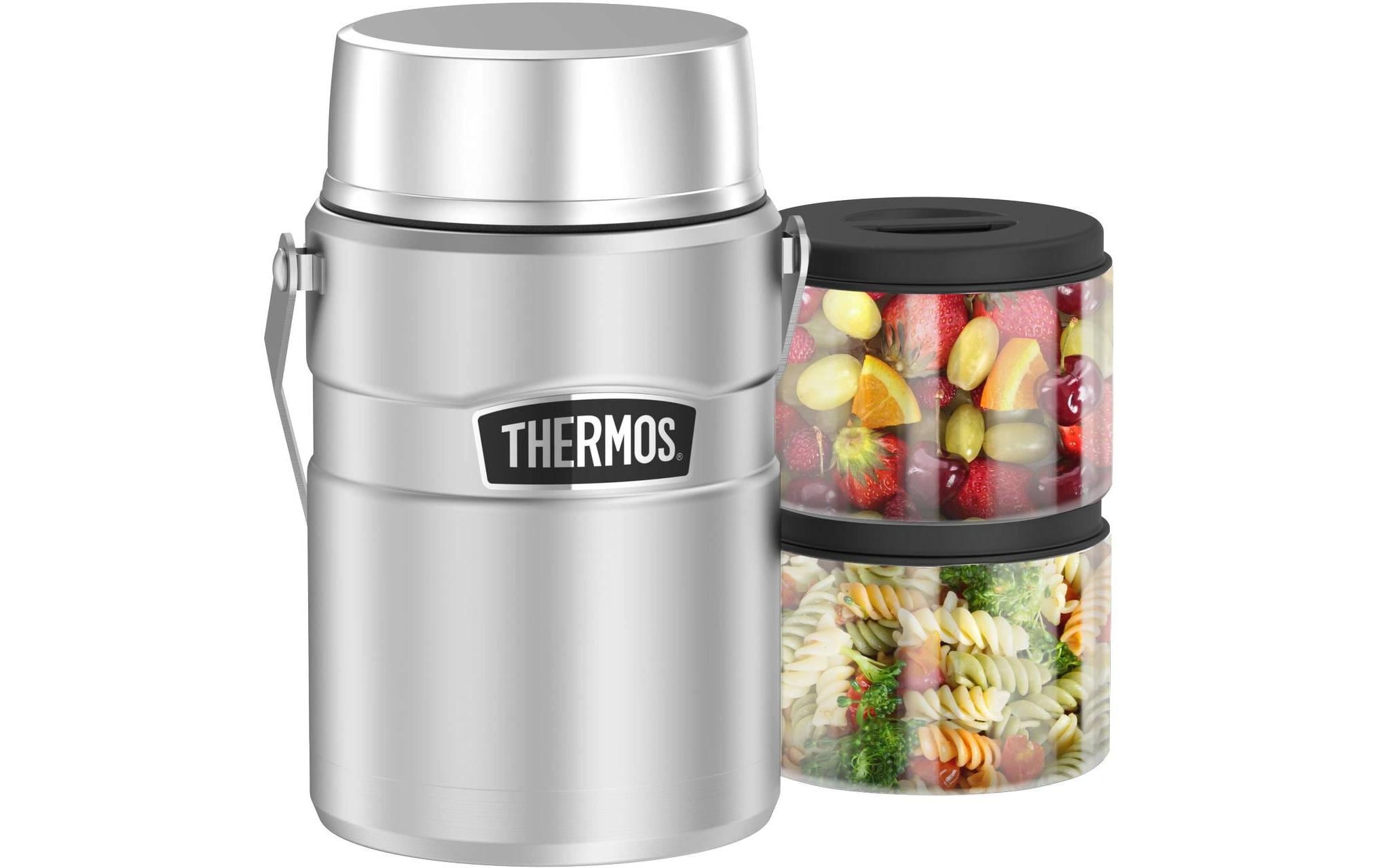 Thermos Thermo-Foodbehälter Stainless King 1.2 Liter, Silber