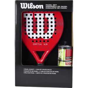 Wilson Optix XP Padel Kit-Box Rot