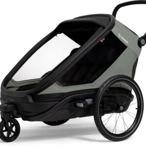 Hamax Veloanhänger Outback Next Grün/Schwarz
