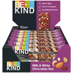 BE-KIND Riegel Milk & White Chocolate Nut 12 x 40 g