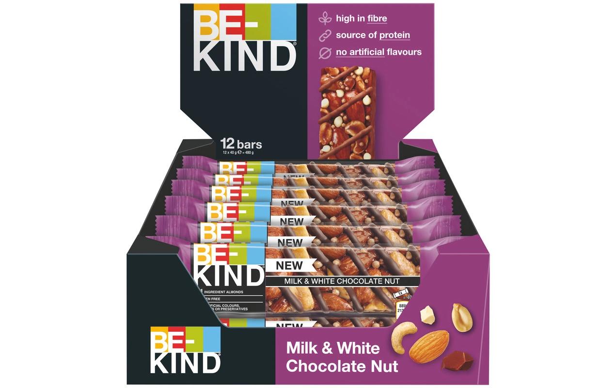 BE-KIND Riegel Milk & White Chocolate Nut 12 x 40 g