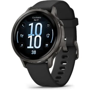 GARMIN GPS-Sportuhr Venu 4 – 41 mm Schwarz/Grau