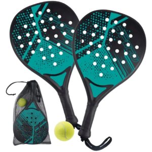 DoYourSports Padelschläger 46.5 cm Starter Set 4-tlg. Schwarz