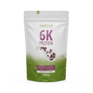 Nutri+ Pulver Vegan 6K Protein Schokolade 1000 g