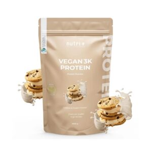 Nutri+ Pulver Vegan 3K Protein Cookie/Crème 1000 g