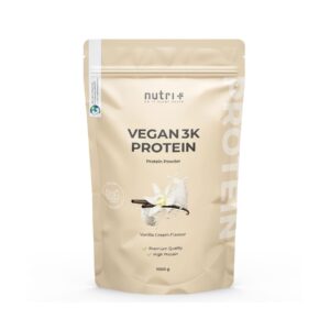 Nutri+ Pulver Vegan 3K Protein Vanille 1000 g