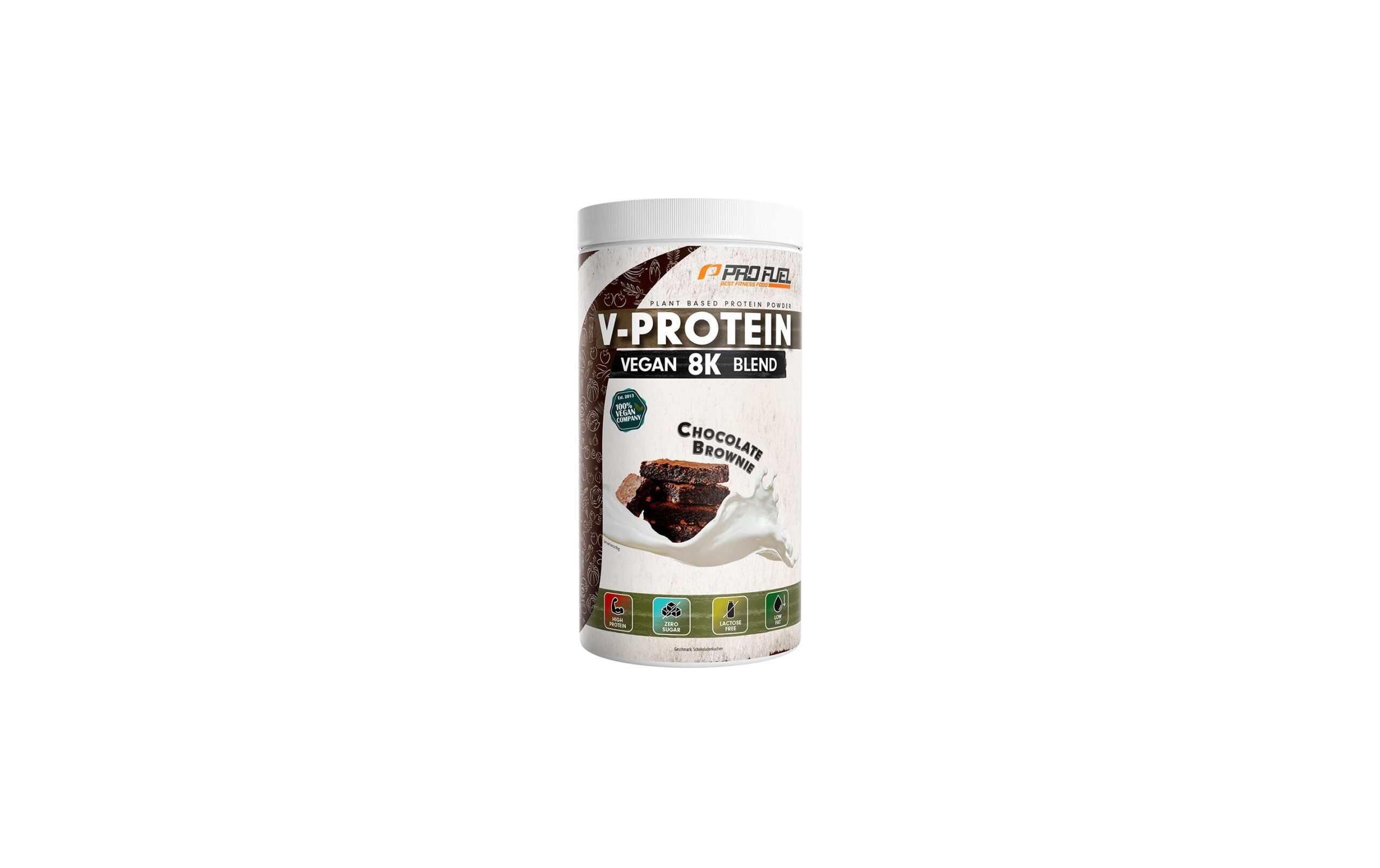 ProFuel Pulver V-Protein 8K Blend Chocolate Brownie 750 g