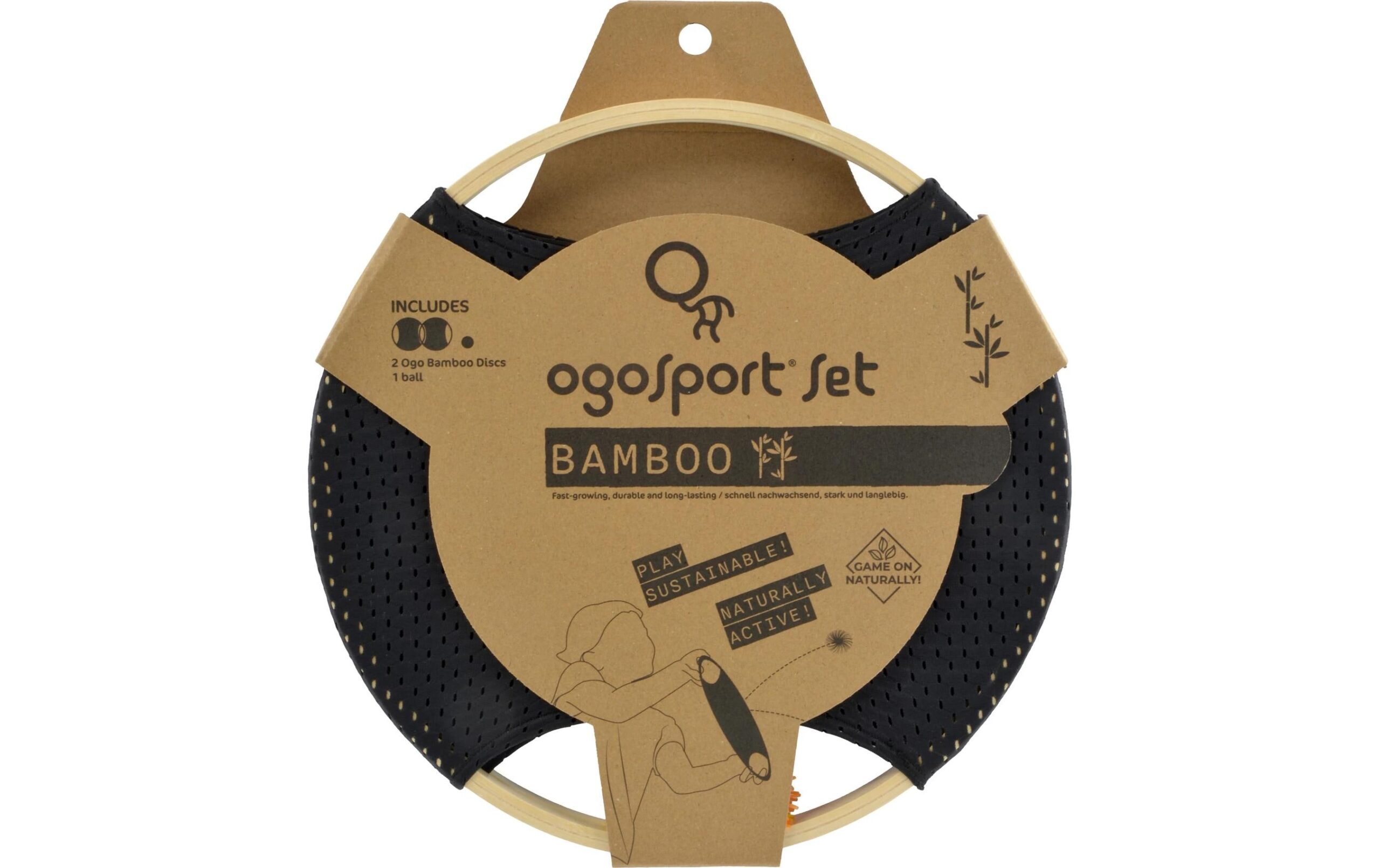 Schildkröt Funsports Ogo Sport® Bamboo Set elastische Netzbespannung
