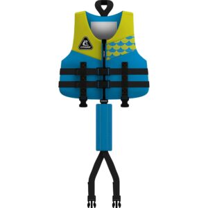 CRESSI Schwimmweste Froggy, azurblau/gelb, 2-3 Jahre