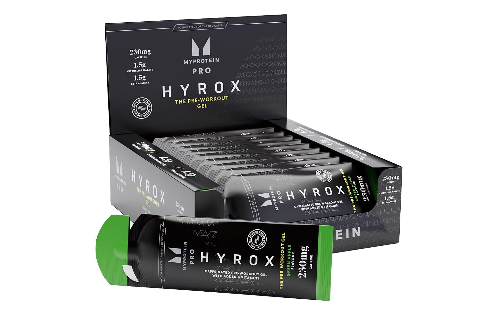 MyProtein Energygel MyProtein Hyrox The Pre-Workout Green Apple