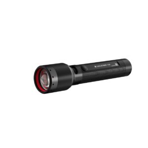 LED LENSER Taschenlampe P6R Aluminium, Schwarz, IP68