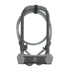 Yale Veloschloss YUL3C Bügelschloss mit Kabel, 120 cm