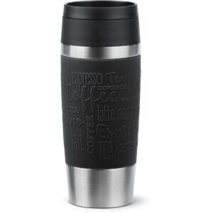 Emsa Thermobecher Travel Mug Classic 360 ml, Schwarz