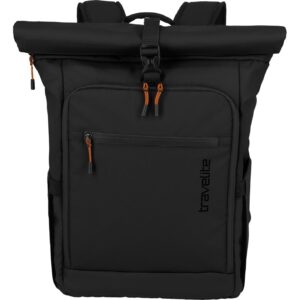 travelite BRIIZE Rollup Rucksack M 30 l Schwarz