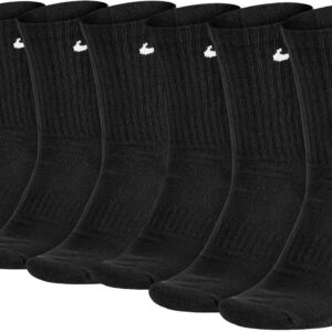 stockpoint Nike Cushioned Training Crew Sock 6-Pack 42 – 46, Schwarz