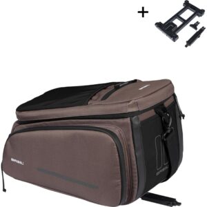 BASIL Gepäckträgertasche Move MIK 10-26 l, braun