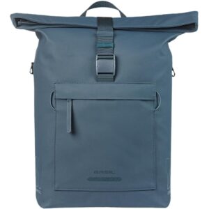 BASIL Gepäckträgertasche Brooklyn MIK Hooks, 17 l, navy
