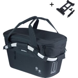 BASIL Velokorb Classic CA ISO MIK, 18 l, schwarz