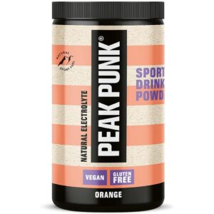 PEAK PUNK Natural Electrolyte Sport Drink Orange 600 g