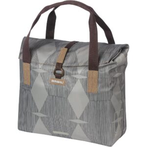 BASIL Gepäckträgertasche Elegance, 20-26 l, beige/grau