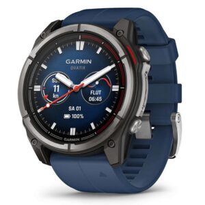 GARMIN GPS-Sportuhr Quatix 8 51 mm Schwarz/Silber