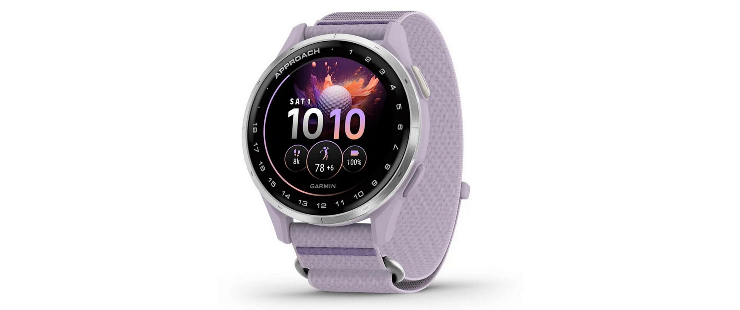GARMIN Activity Tracker Approach J1 Lila/Silber