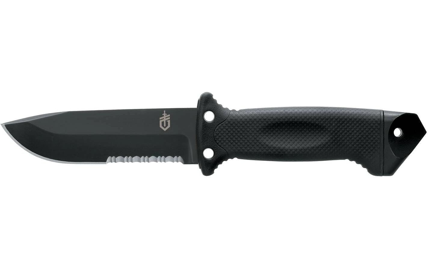 Gerber Survival Knife LMF II INFANTRY FIXED Schwarz