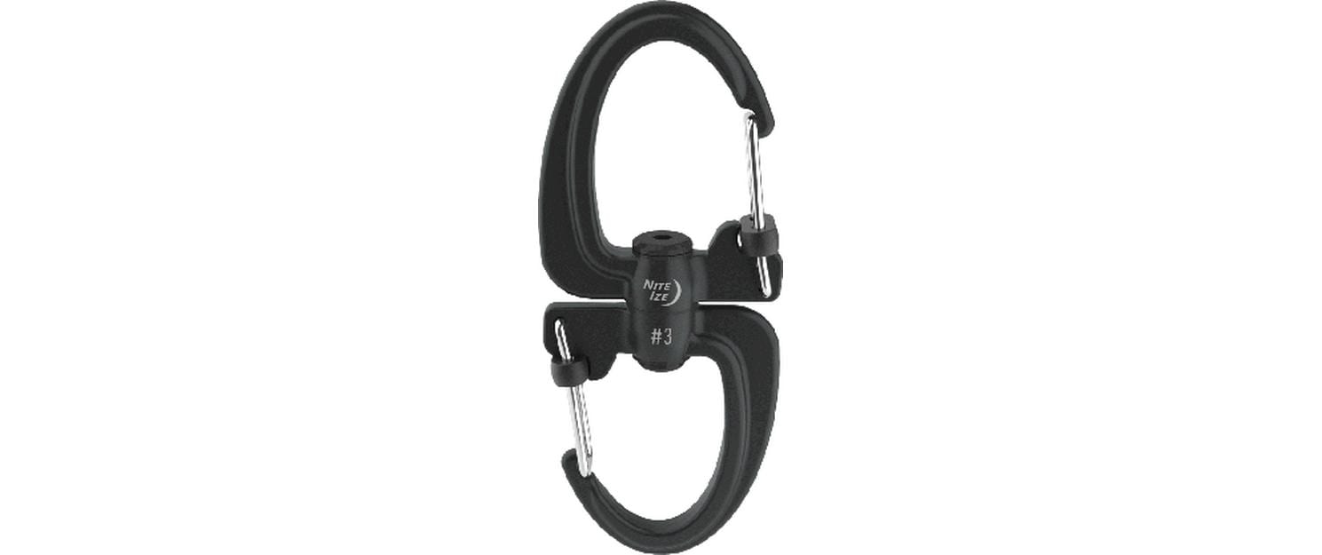 NITE IZE Karabiner S-Biner 360 SlideLock Dual, Grösse 4