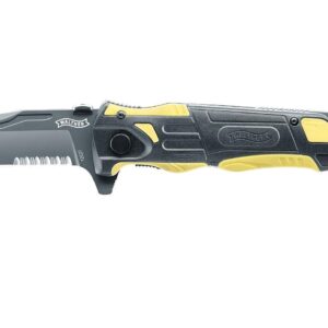 Walther Survival Knife Rescue Knife Yellow
