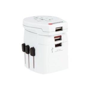 SKROSS Weltreiseadapter PRO Light 3x USB