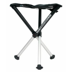 Walkstool Dreibeinhocker Comfort 45 cm Schwarz/Silber