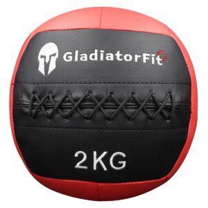 Gladiatorfit Medizinball Ultra-strapazierfähiger Wall Ball 2 kg