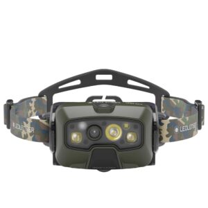 LED LENSER Stirnlampe HF8R Core RGB Camouflage