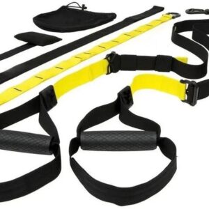Fitcom Schlingentrainer Gelb/Schwarz, 270 cm