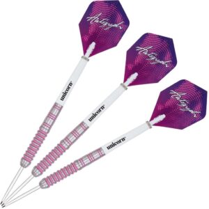 Unicorn Dartpfeile Autograph 22g Pink, 3 Stück
