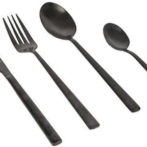 Bo-Camp Outdoor-Besteck-Set Fairbanks 16-tlg Schwarz