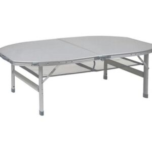 Bo-Camp Campingtisch Premium Oval 120 x 80 cm