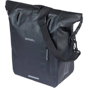 BASIL Gepäckträgertasche Rivo M, Tarpaulin MIK 12-15 l, schwarz