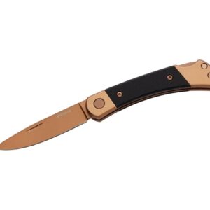 Herbertz Taschenmesser Titanbeschichtung Rosengold D2, Small, Black