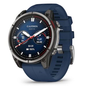 GARMIN GPS-Sportuhr Quatix 8 47 mm Schwarz/Silber